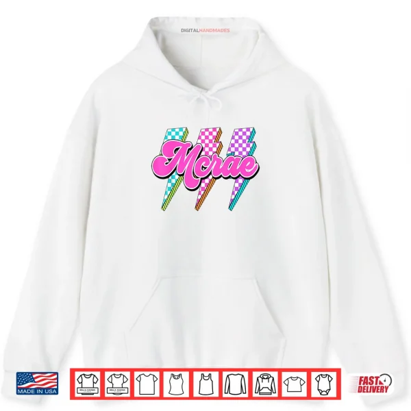 McRae Lightning Bolt Checkered I Love McRae 80's Vintage Shirt 2 Hoodie McRae Lightning Bolt Checkered I Love McRae 80s Vintage Shirt