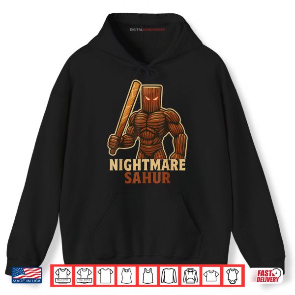 Nightmare Sahur Italian Brainrot Shirt 2 Hoodie Nightmare Sahur Italian Brainrot Shirt