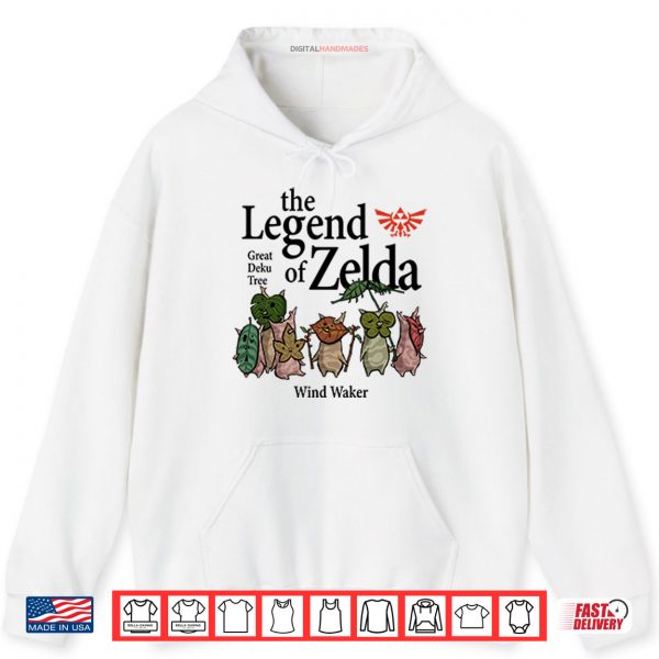 Nintendo The Legend Of Zelda The Wind Waker Korok Shirt 2 Hoodie Nintendo The Legend Of Zelda The Wind Waker Korok Shirt