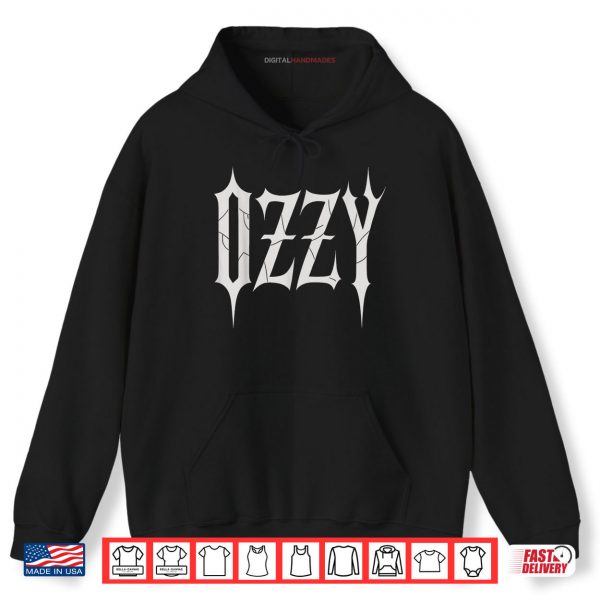 Hoodie Ozzy Frist Name Vintage 60s 70s 80s 90s Shirt