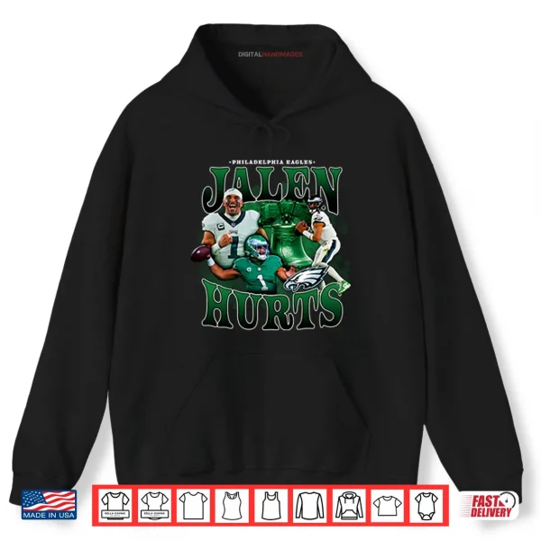 Philadelphia Eagles Jalen Hurts Shirt 2 Hoodie Philadelphia Eagles Jalen Hurts Shirt