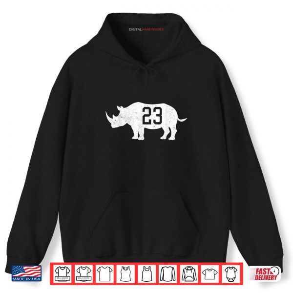 Hoodie Rhino 23 Shirt