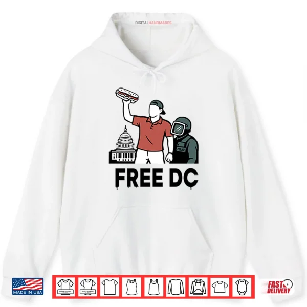 Hoodie Sean Charles Dunn Sandwich Guy Free DC Battle Shirt