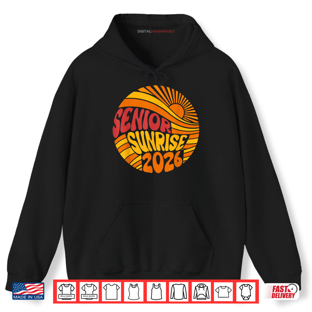 Senior Sunrise 2026 High School 12th Twelfth Grade Sun Shirt Senior Sunrise 2026 High School 12th Twelfth Grade Sun Shirt
