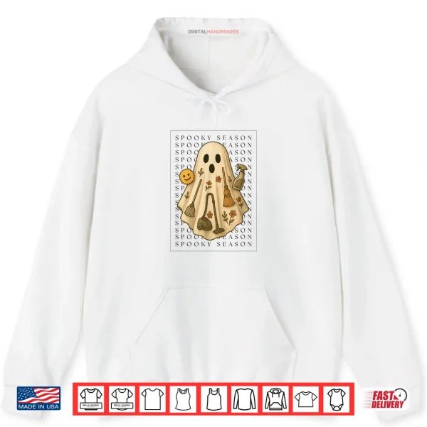 Hoodie Spooky Season Cleaning Shirt 1 1