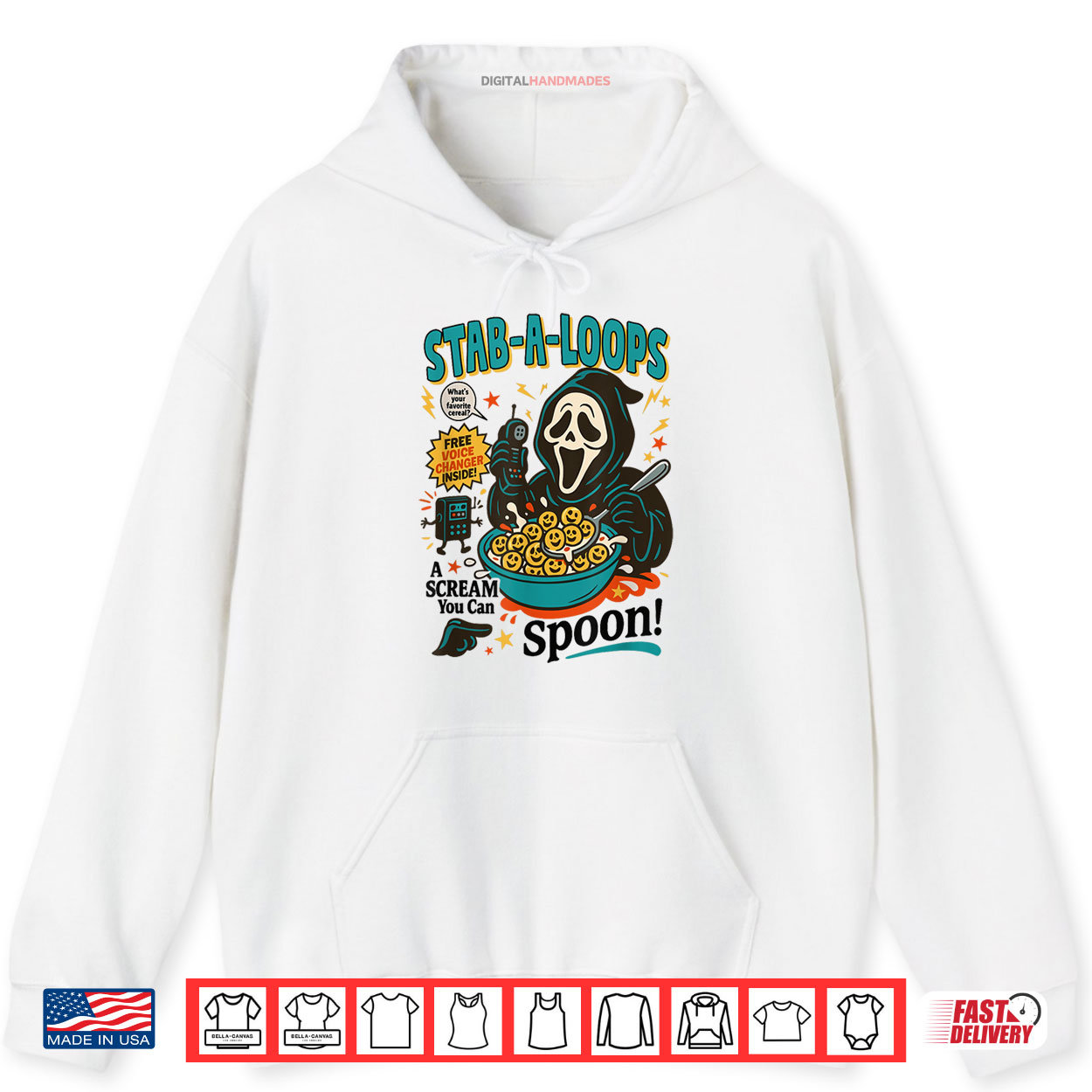 Stab A Loops Horror Cereal Box Halloween Killer Breakfast Shirt Stab A Loops Horror Cereal Box Halloween Killer Breakfast Shirt