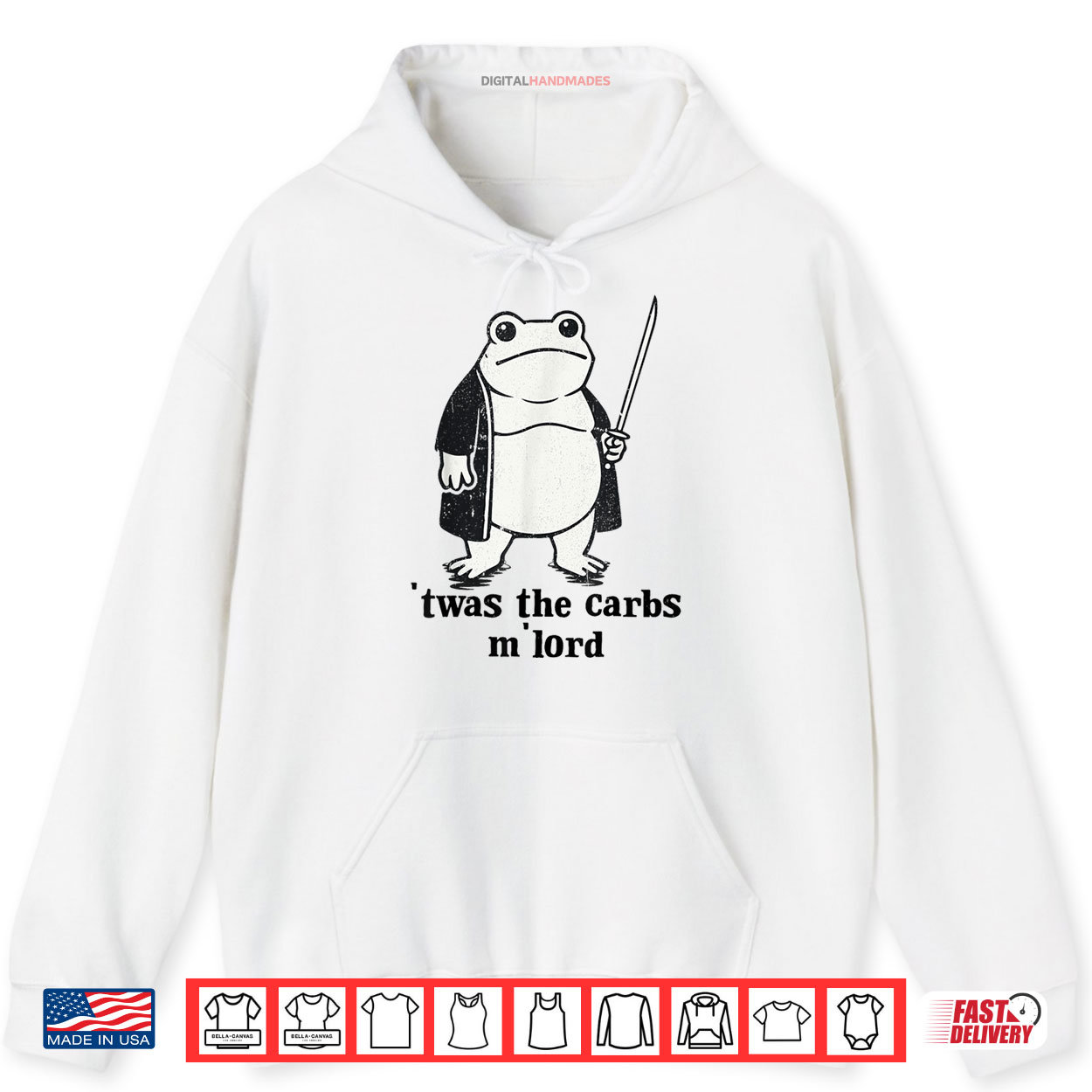 TWAS The Carbs M Lord Medieval Frog Shirt TWAS The Carbs M Lord Medieval Frog Shirt