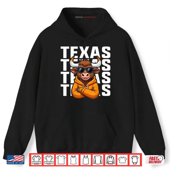 Hoodie Texas Graphic Classic Vintage Shirt