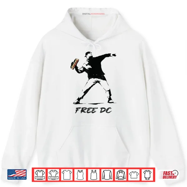 Hoodie The Sandwich Guy Washington DC Sandwich Thrower Shirt
