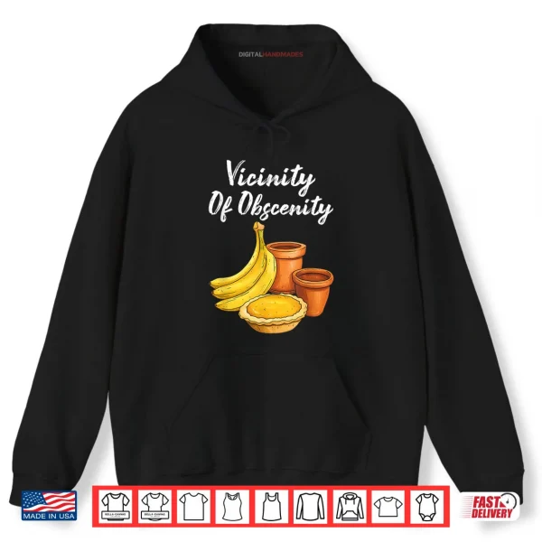 Hoodie Vicinity of Obscenity Inspired Rock Band Lyric Parody Shirt
