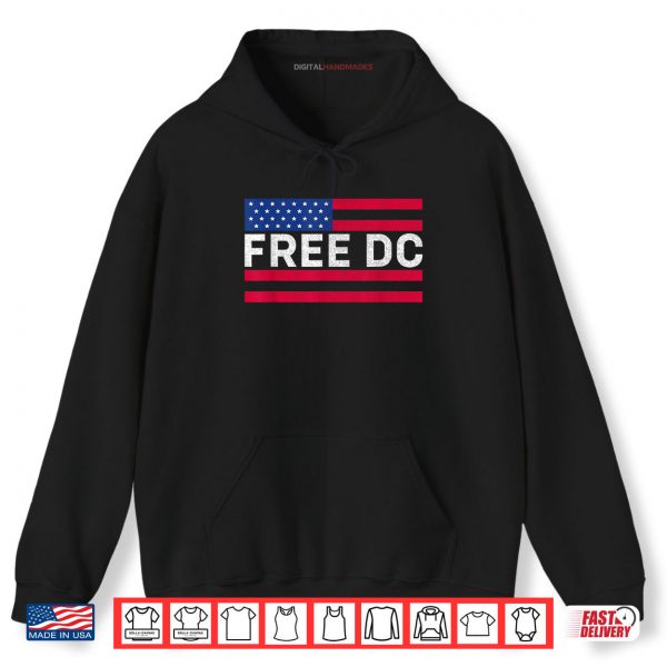 Hoodie Washington Free DC Shirt