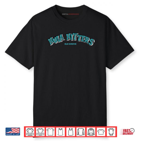 Hula Hitters Elk Grove Softball Shirt