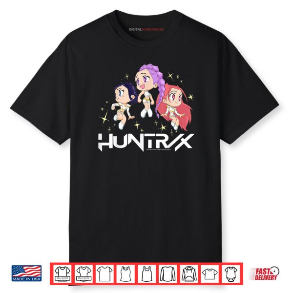 Huntrix Chibi Sparkling Group Shot Shirt