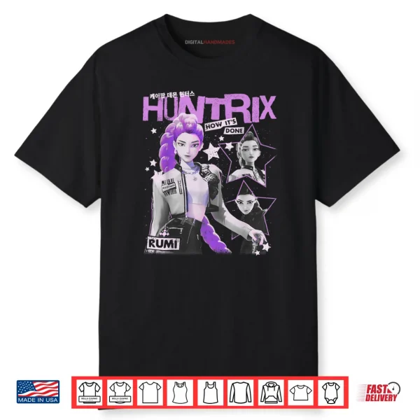 Huntrix Rumi How It’s Done Retro Poster Shirt