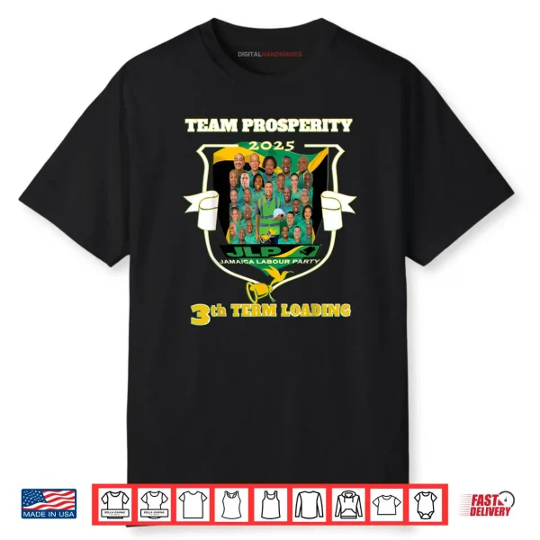 Jamaica Labour Party Team Prosperity JLP Supporter Gifts Shirt