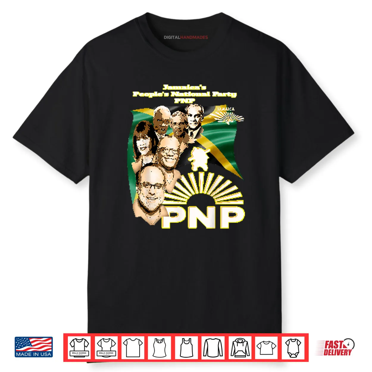 Jamaica’s People’s National Party PNP Shirt Jamaica’s People’s National Party PNP Shirt