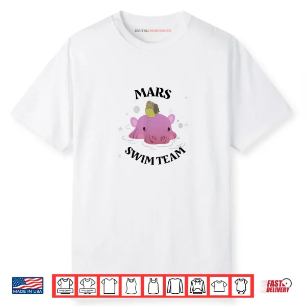 Mars Swim Team Hippo Shirt