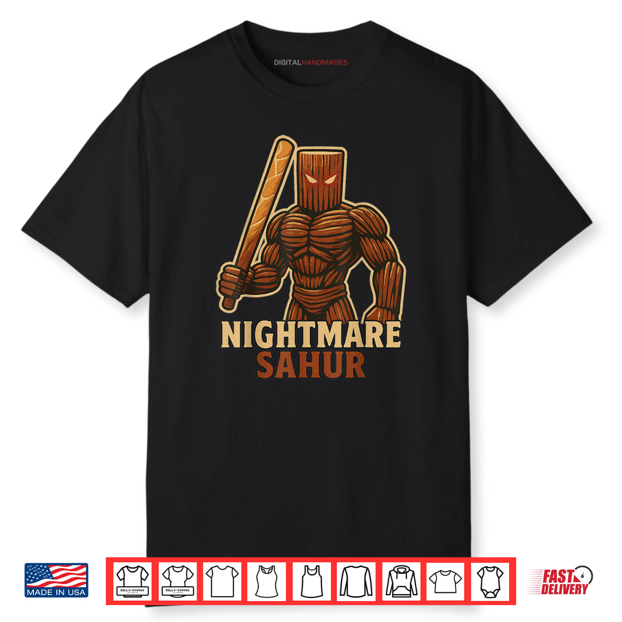 Nightmare Sahur Italian Brainrot Shirt Nightmare Sahur Italian Brainrot Shirt