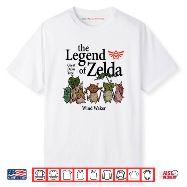 Nintendo The Legend Of Zelda The Wind Waker Korok Shirt