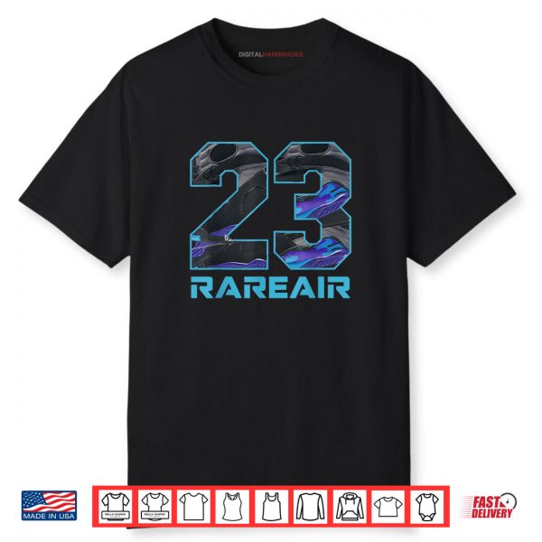 Number 23 8 Aqua Color Match Graphic lb172 Shirt