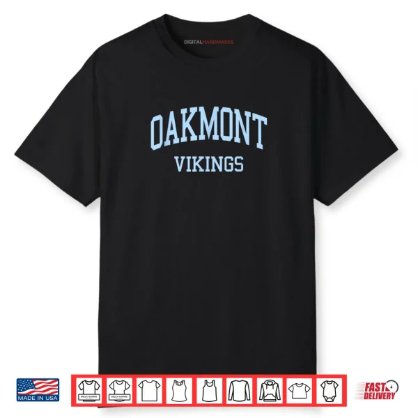 Oakmont High School HS Roseville CA Retro Sports Shirt