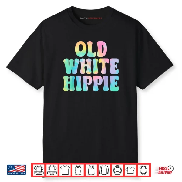 Old White Hippie Shirt