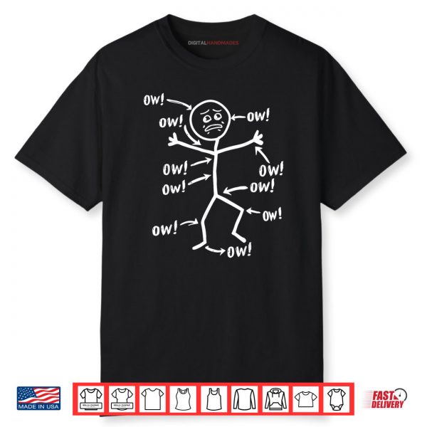 Ow Ow Ow Ow Ow Ow Ow Character Shirt