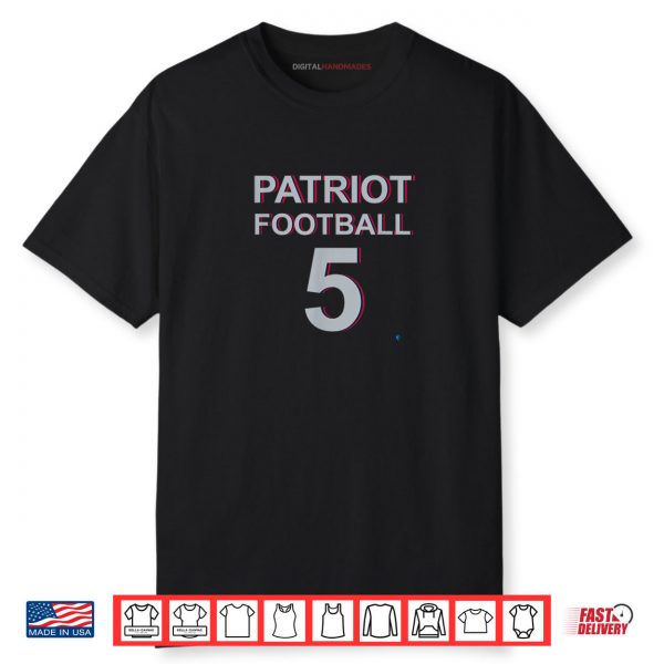 Patriot Football 5 Shirt