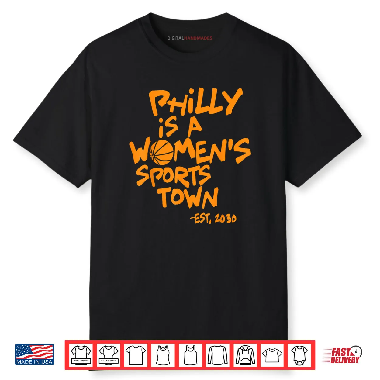 Philly is A Women’s Sports Town Est 2030 Shirt Philly is A Women’s Sports Town Est 2030 Shirt