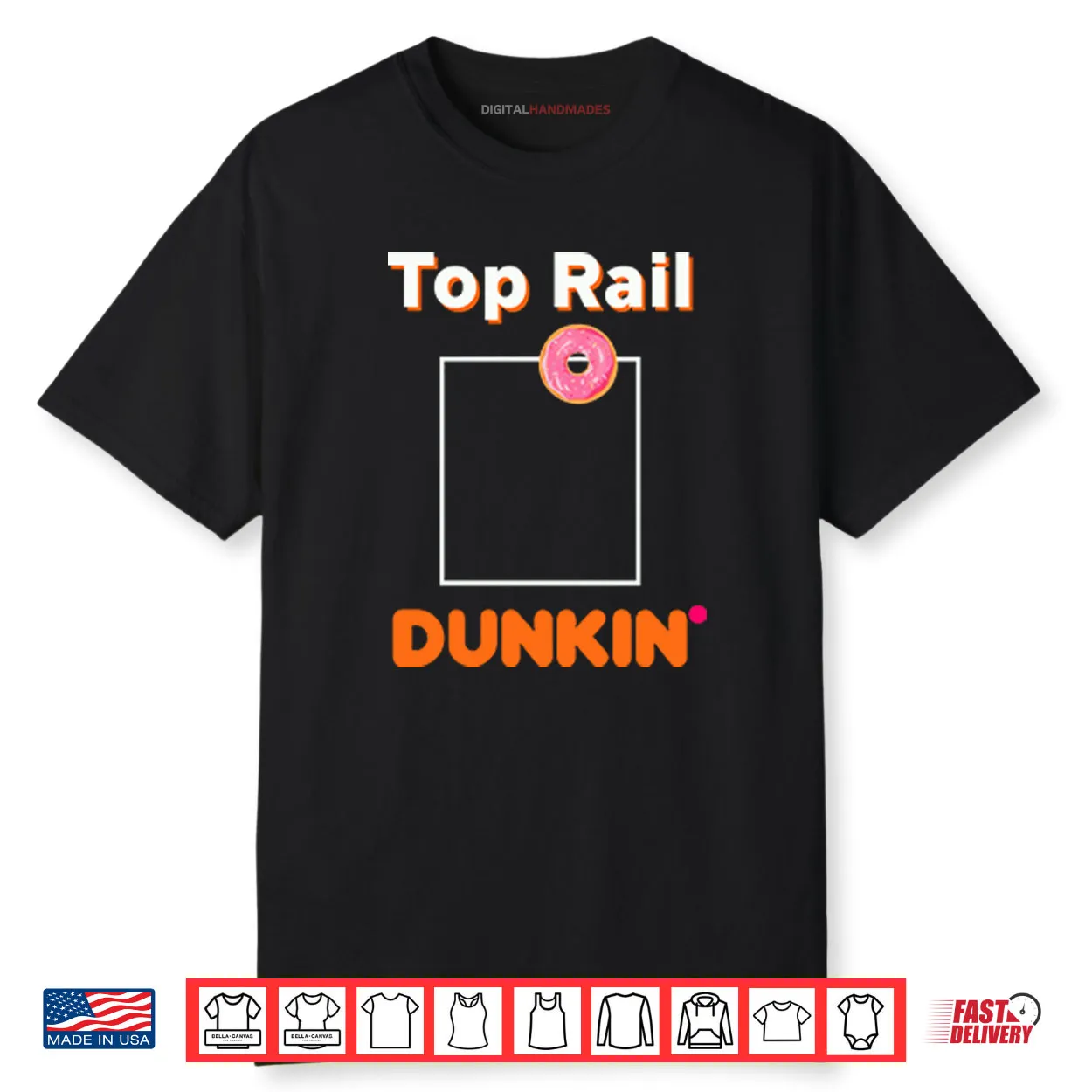 Red Sox Top Rail Dunkin Donut Shirt Red Sox Top Rail Dunkin Donut Shirt