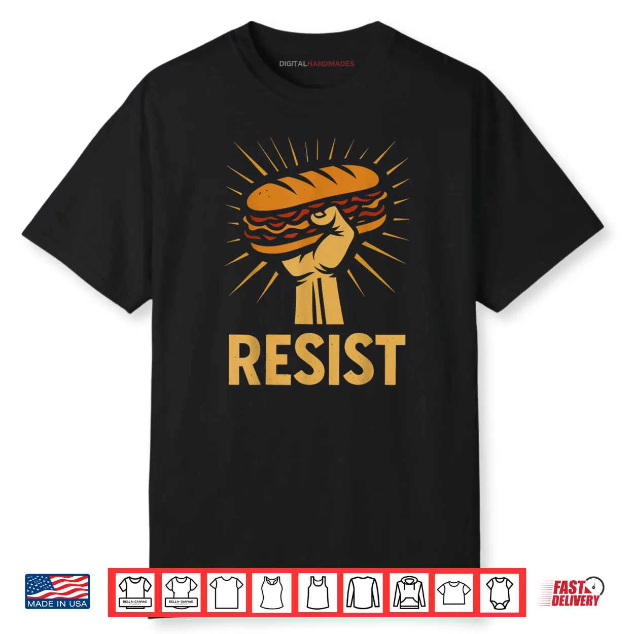 Resist DC The Sandwich Guy Free DC Shirt Resist DC The Sandwich Guy Free DC Shirt