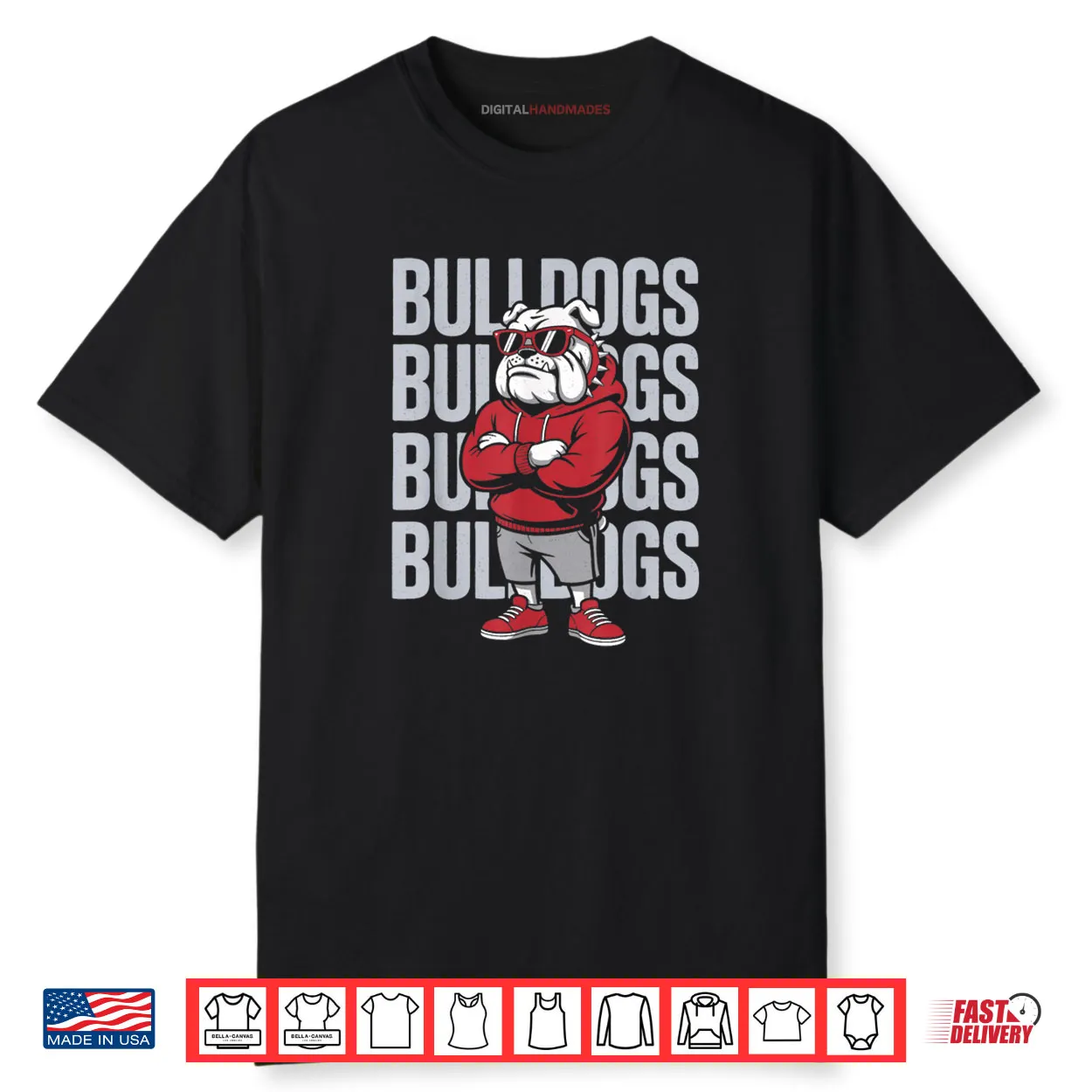 Retro Bulldogs Shirt Retro Bulldogs Shirt