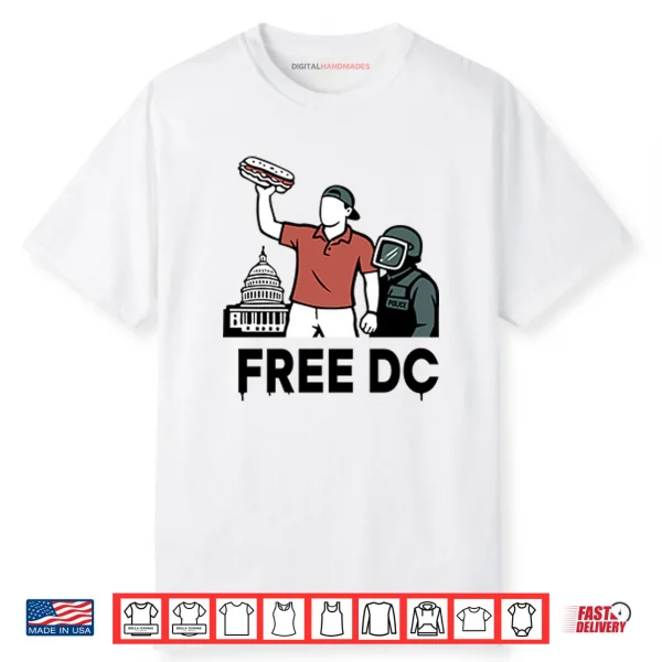 Sean Charles Dunn Sandwich Guy Free DC Battle Shirt