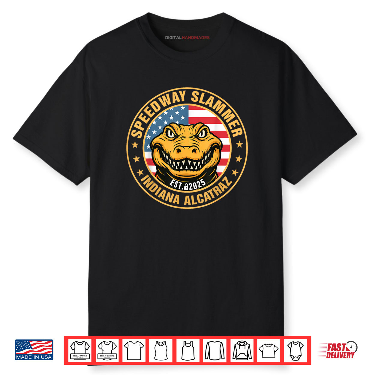 Speedway Slammer Indiana Alcatraz EST 2025 Shirt Speedway Slammer Indiana Alcatraz EST 2025 Shirt