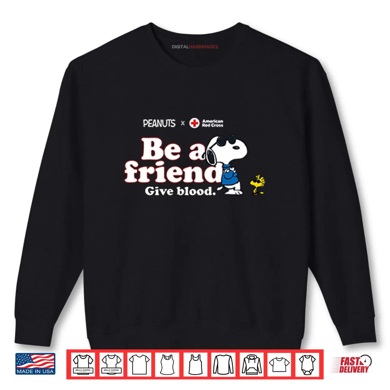 American Red Cross Snoopy Shirt American Red Cross Snoopy Shirt