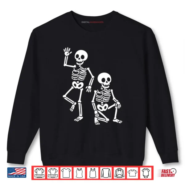 Sweatshirt Anti Trump Halloween Skeleton Shirt