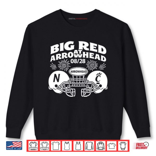 Big Red Arrowhead Football Nebraska Vs Cincinnati 08 28 Shirt 1 Sweatshirt Big Red Arrowhead Football Nebraska Vs Cincinnati 08 28 Shirt