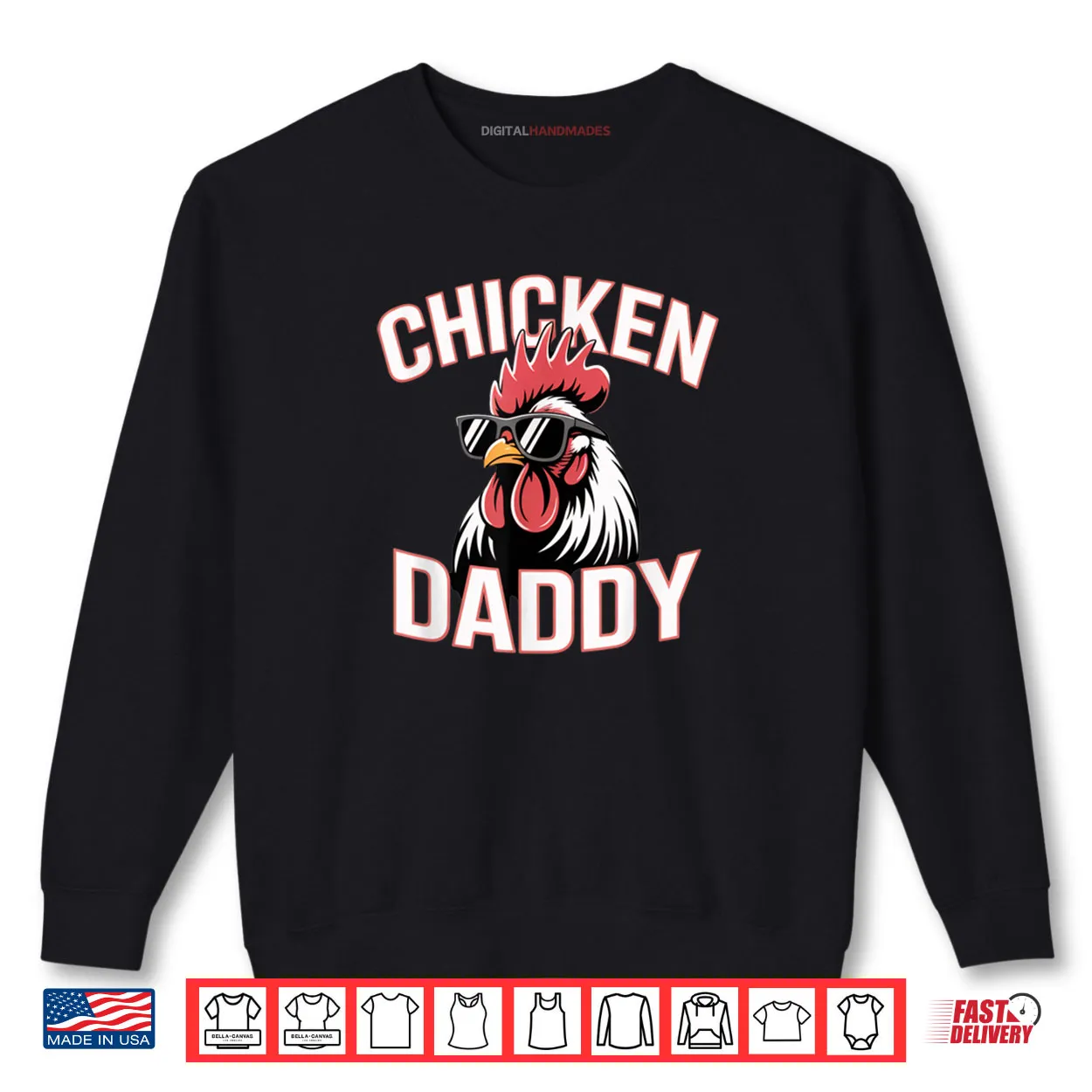 Chicken Daddy Raising Farm Chickens Shirt Chicken Daddy Raising Farm Chickens Shirt
