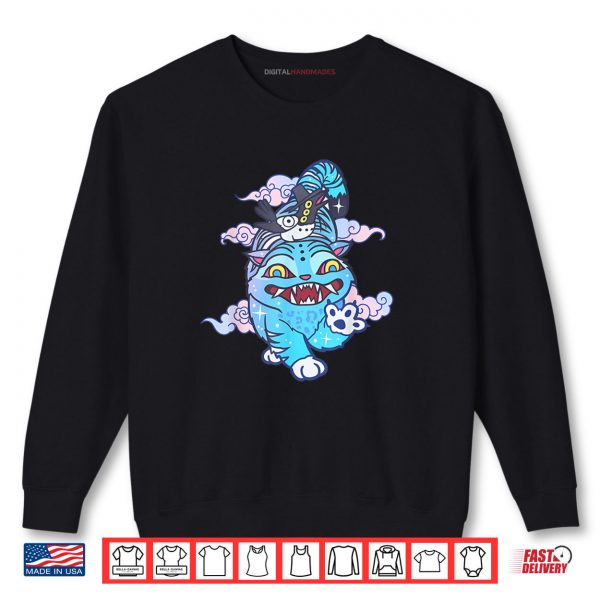 Sweatshirt Cute Derpy Tiger Shirt