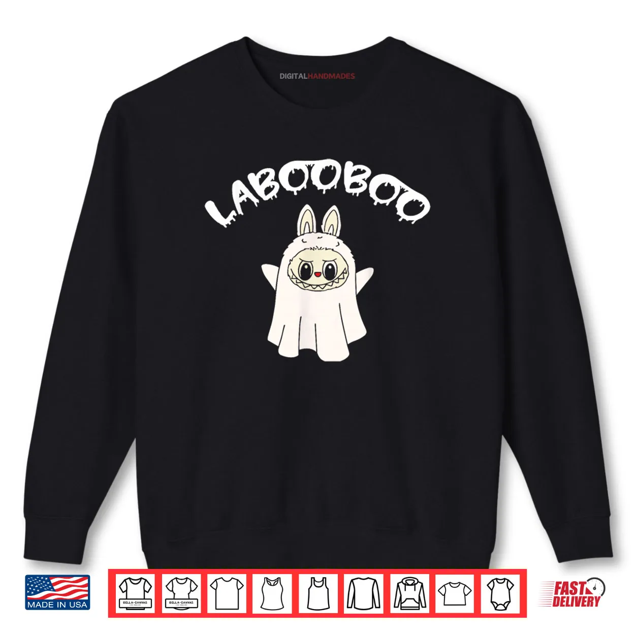 Cute Doll Laboo Boo Ghost Halloween Shirt Cute Doll Laboo Boo Ghost Halloween Shirt