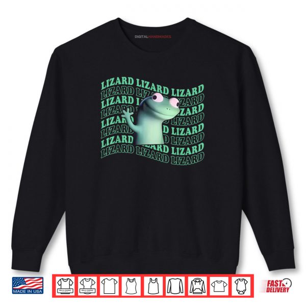 Sweatshirt Cute Lizard Meme Aesthetic Shirt