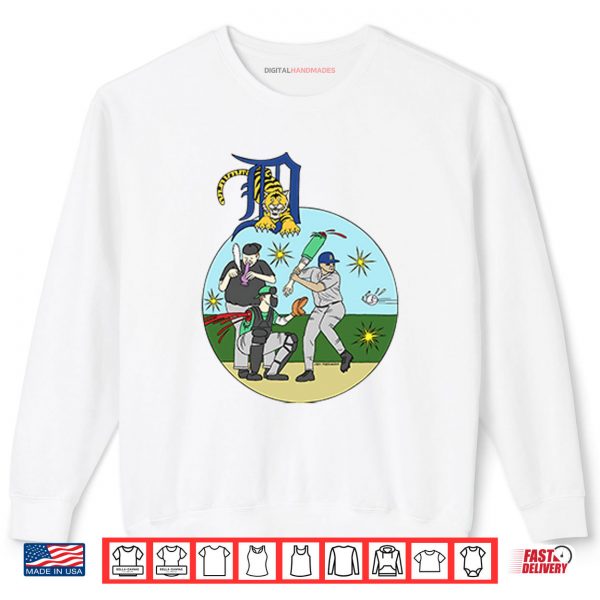 Detroit Slugger Shirt 1 Sweatshirt Detroit Slugger Shirt
