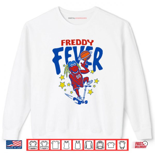 Sweatshirt Freddy Fever Mascot Indiana Fever Basketball Shirt