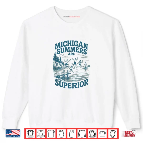 Great Lakes Summer Shirt 1 Sweatshirt Great Lakes Summer Shirt