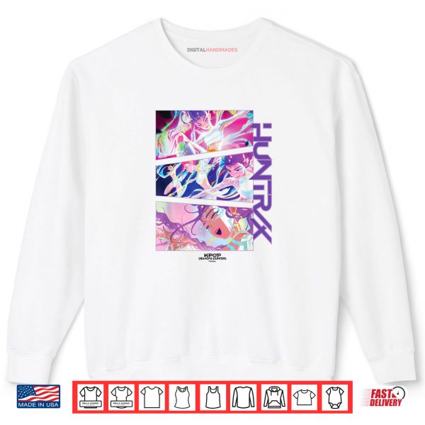 HUNTRIX Anime Style KPop Demon Hunter Shirt 1 Sweatshirt HUNTRIX Anime Style KPop Demon Hunter Shirt