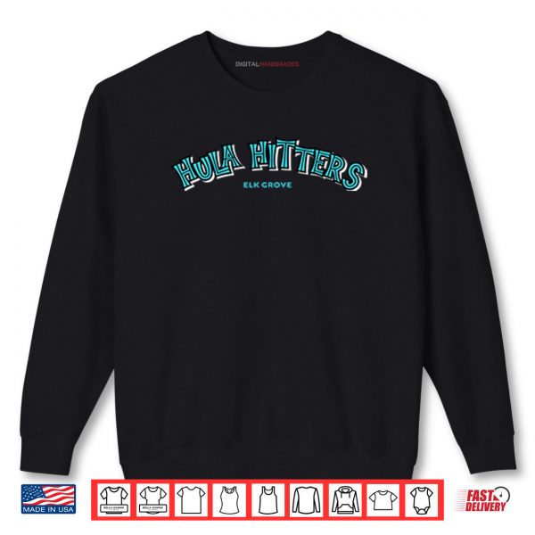 Sweatshirt Hula Hitters Elk Grove Softball Shirt