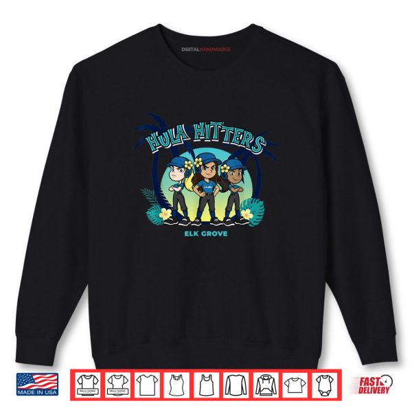 Sweatshirt Hula Hitters Softball Shirt
