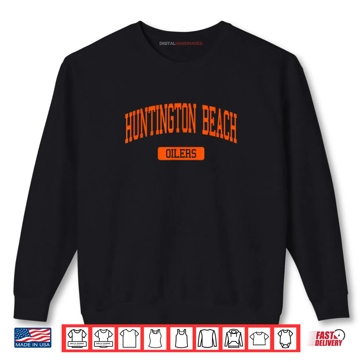 Huntington Beach High School HS Huntington Beach CA Varsity Shirt Huntington Beach High School HS Huntington Beach CA Varsity Shirt