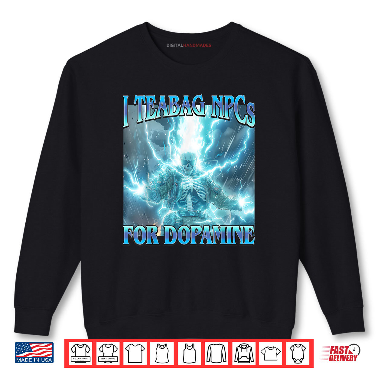 I Teabag NPCs for Dopamine Shirt I Teabag NPCs for Dopamine Shirt