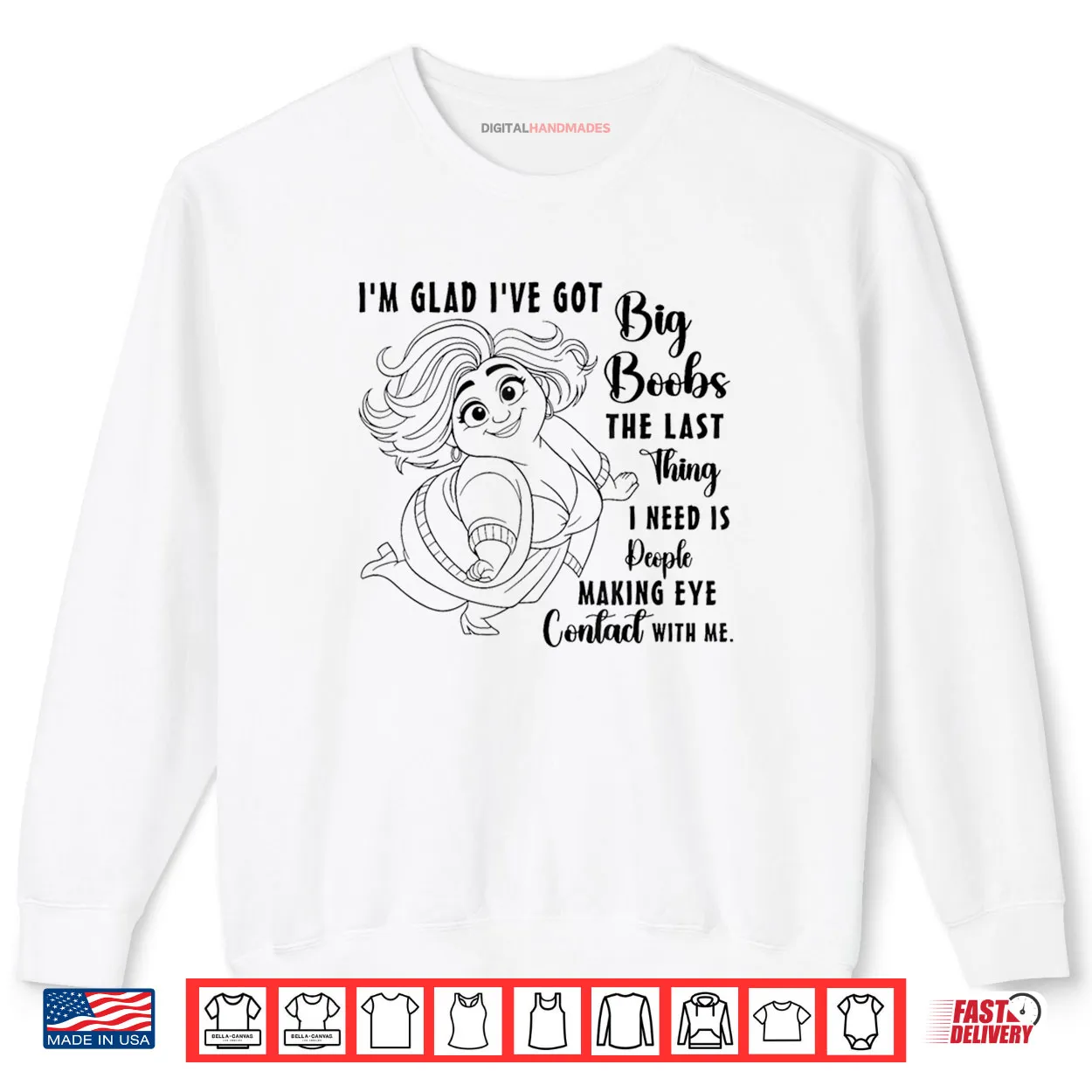 I’m Glad I’ve Got Big Boobs The Last Thing I Need is People Shirt I’m Glad I’ve Got Big Boobs The Last Thing I Need is People Shirt